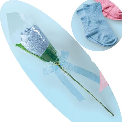 baby sock centerpiece