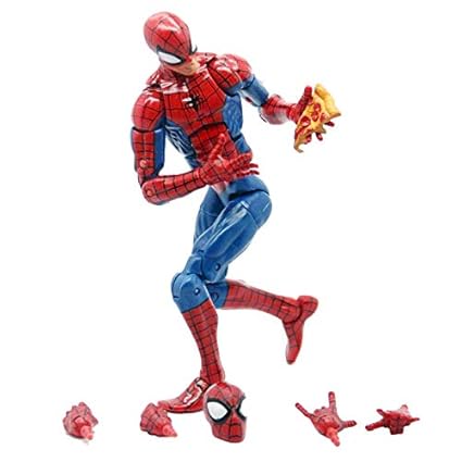 spiderman pizza figure