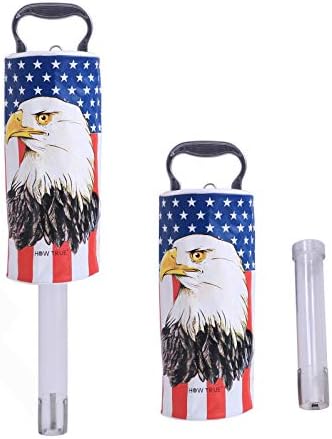 HOW TRUE Golf Shag Bag, Practice and Range Ball Shagger, Portable Golf Ball Retriever Pick Up with Detachable Tube and Storage Bag