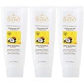 Tio Nacho Ultra-Moisturizing Frizz Control Hair Treatment with Organic Coconut Oil and Royal Jelly, Deep Hydration and Nourishment for Dry or Damaged Hair, Coconut Oil Treatment for Women, 7 oz-3 pack