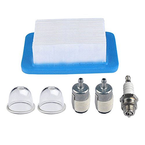 Hipa A226000032 Air Filter with Fuel Filter Spark Plug Primer Bulb for Echo PB500 PB500H PB500T Power Blower