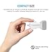 Maxboost 4.8A/24W 2 Smart Port Car Charger with 3ft Cable Output [White] for iPhone 6/6S Plus 5S 5 5C 4S, iPad Pro/Mini, iPod; Galaxy S7 S6 Edge, Note 6 5 and More