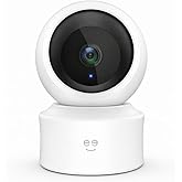Geeni Scope Ultra 2K 360 Smart Auto-Follow Indoor Camera – 1440p Video Resolution, Wi-Fi Connectivity, Alexa & Smartphone Con