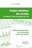 Image de analyse statistique des donnees en medecine dans les sciences de la vie exemples traites avec xlstat