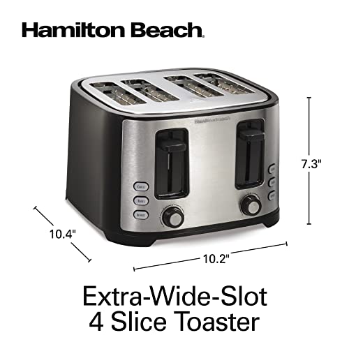 Hamilton Beach Extra Wide Slot Toaster with Defrost and Bagel Functions