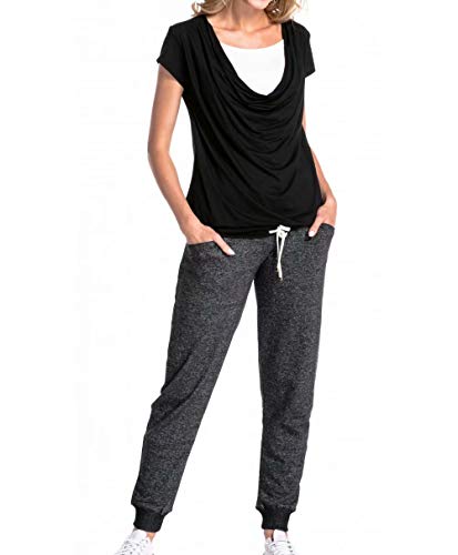 4 Pregnant+Maternity+Nursing+Breastfeeding+T+Shirt