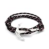 VIRGINSTONE-Silver-Anchor-Bracelets-on-Colorful-Nylon-Ropes VIRGINSTONE-Silver-Anchor-Bracelets-on-Colorful-Nylon-Ropes