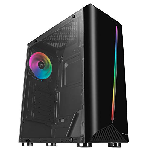 Mars-Gaming-MCX-Caja-de-PC-ATX-Cristal-Templado-Ventilador-RGB-DUAL-RING-Negro