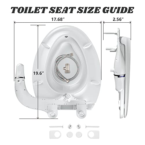 Bidet Toilet Seat With Toddler Seat Built In, 3 in 1 Toilet Seat