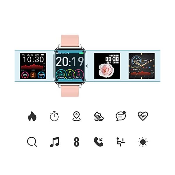 Rinsmola-Smart-Watch-for-Women-Men-Fitness-Watch-14-Full-Touch-Screen-Fitness-Tracker-with-Heart-Rate-Sleep-Monitor-Step-Calorie-Counter-IP67-Waterproof-Smartwatch-for-iPhone-Android-Phone Rinsmola Smart Watch for Women Men, Fitness Watch 1.4" Full Touch Screen, Fitness Tracker with Heart Rate Sleep Monitor Step Calorie Counter, IP67 Waterproof Smartwatch for iPhone Android Phone