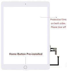 for iPad 5 5th Gen Screen Replacement A1822 A1823