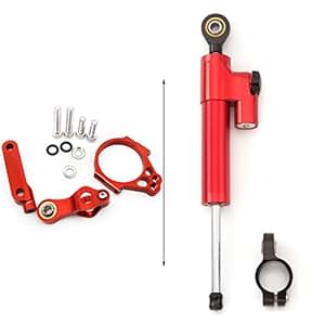Amazon.com: FXCNC Racing Motorcycle CNC Steering Damper ...
