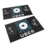 Uber Sign New Logo. Removable Front and Rear Windshield Rideshare Placard (2) Pack. ThermoPlastic PVC Signs. These are NOT a laminated piece of paper!!