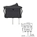 Firlar 5Pcs 2 Pin Snap-in On/Off Position Snap Boat Rocker Switch 12V/110V/250V OT8G