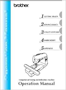 Brother Sewing Machine Model Innovis 1000 Instruction