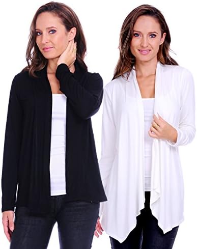 Simply Ravishing SR Women's Basic Various Style Sleeve Open Cardigan (Size: Small-5X)