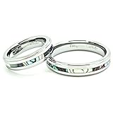 Matching 5mm Tungsten Carbide Wedding Bands with