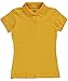 Lee womens Stretch Pique Polo Shirt, Gold, Medium US