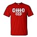 Ohio State Buckeyes T-Shirt Vintage Football Red
