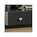Bush Furniture Alamosa Ladder Desk in Classic Black