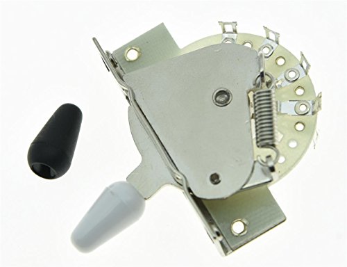 KAISH 5 Way Guitar Pickup Selector Switch CRL Style Switches for ST Strat Tele with 2 Tips