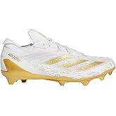 adidas Mens Adizero Electric Football Sneakers Shoes - Gold, White - Size 12 M