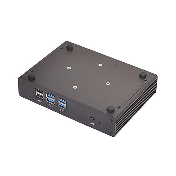 HUNSN Fanless Mini PC, Desktop Computer, HTPC, Kodi Box, Intel 3205U / 3215U / 3755U / 3558U, Windows 11 Pro or Linux…