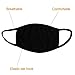 Hicdaw 10 Pcs Cotton Mouth Mask Black Anti Dust Face Mask for Men and Women (Black)