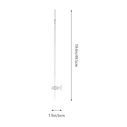 Baluue Laboratory Acid Burette Labs Borosilicate
