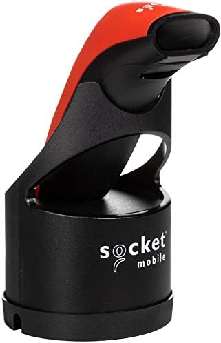 Socketscan S700, 1D Barcode Scanner, Red & Charging Dock