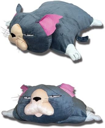 FLCL Fat Cat Pillow Cushion Gray GE2918
