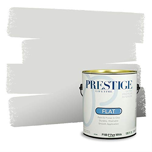 PRESTIGE Paints Interior Paint and Primer In One, 1-Gallon, Flat, Comparable Ma…
