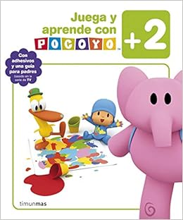 Book's Cover of Juega y aprende con Pocoyó (+2): Con adhesivos y una guía para padres (Pocoyo) Tapa blanda – 5 mayo 2010