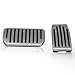 TeslaHome Tesla Model S and Model X Antislip Gas Brake Pedals ,Auto Aluminum Pedal Covers (A Set of 2)