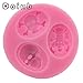 Doinb 7pcs/Set Halloween Skull Witch Candy Cake Pastry Fondant Silicone Molds GJM-9100