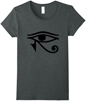 Womens Eye of Horus Enlightenment and Protection Tshirt Medium Dark Heather