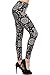 Leggings Depot High Waisted Checkered & Animal Print Leggings for Women-Full Length-R521, Elephant Mandala, One Size