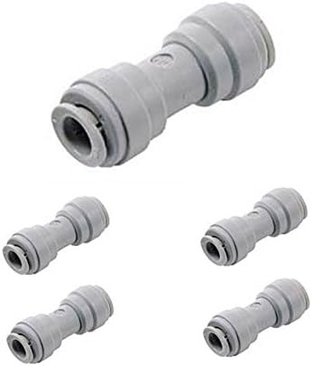 Lot of 5 Powerfit USA QC Union Connector 3/8" OD x 3/8" OD