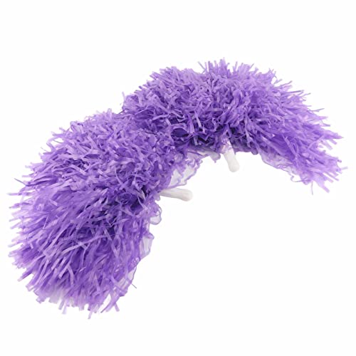 Cheerleading Poms, 8 Colors Set, Cheerleading Kit Accessories, Straight Handle Style, for Kindergarten Dance, Children's Activities, School Events