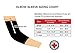 Dr. Arthritis Doctor Developed Copper Elbow Brace & Elbow Support Sleeve and Handbook Relief for Tennis Elbow, Elbow Compression & Support (X-Large (Pack of 1))