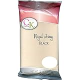 CK Products 77-101K Cake Decorating Royal Icing Mix, 1 lb, Black