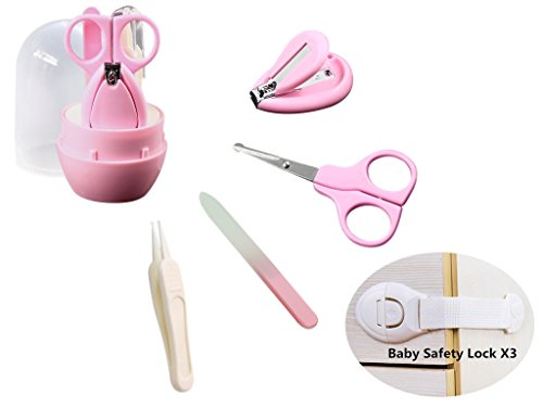 nail clippers and tweezers