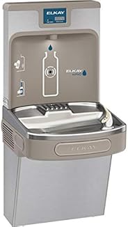 Elkay LZS8WSSP Enhanced EZH2O Bottle Filling Station & Single ADA Cooler, Filtered 8 GPH Stainless, 39.50 