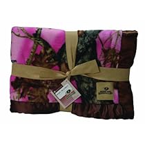 Scene Weaver Mossy Oak Camouflage Baby Blanket