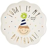 Mud Pie Birthday Boy Celebration Candle Plate