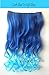 X&Y ANGEL -New Two Tone One Piece Long Curl/curly/wavy Synthetic Thick Hair Extensions Clip-on Hairpieces 26 Colors (Brown to Pink)