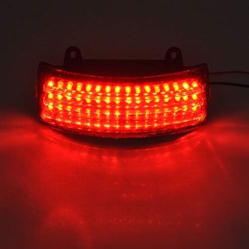 Motorcycle Rear Smoke Tri-Bar LED Tail Brake Fender Tip Light For Harley Touring Street Glide FLHX 2014-2022, Road Glide FLTR 2015-2021, Road King Special FLHRXS 2017-2020