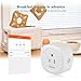 Smart Plug, Ablue Mini Socket Outlet, No Hub Required, Timing Function, Energy Monitoring, Compatible with Alexa, Control Lights and Appliances from Your Phone[ETL Certificated](2 Pack)