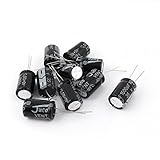 10 Pcs 35V 1000uF 105C Radial Lead Electrolytic Capacitor 13mm x 20mm