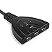 Hdmi Switch - 3-Port HDMI Switcher Splitter with Pigtail Cable Support 3D, 1080P, HD Audio